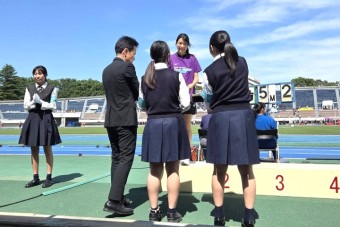 陸上競技部　400mで関東大会出場決定！