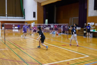 バドミントン部　夏合宿