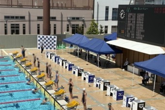 水泳部　高校1年生が関東大会に出場しました！