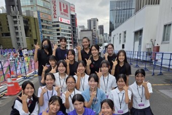 陸上競技部　世界陸上前夜祭イベントに参加しました
