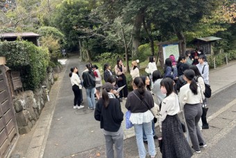 高校2年青　鎌倉散策