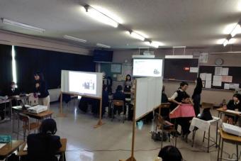 高校1年白　情報Ⅰ キャリア講演会