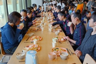 新体操部春合宿　最終日