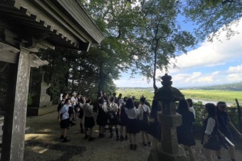 中学3年緑　東北研修旅行１日目