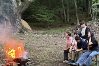 キャンプ実習（2日目）