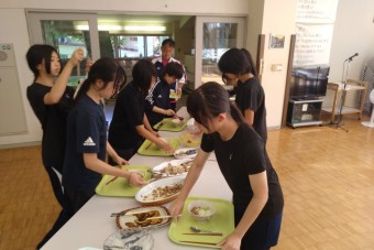 ハンドボール部　夏合宿